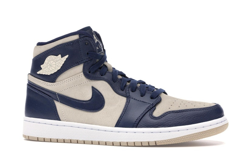 Jordan 1 Retro Premium Midnight Navy Light Cream (Women's)