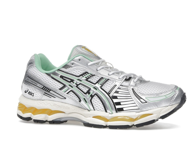 ASICS Gel-Kayano 12.1 Silver Green Orange