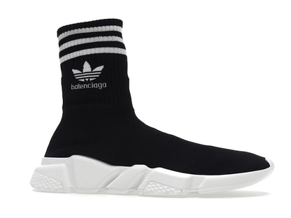 Balenciaga x adidas Speed Trainer Black White