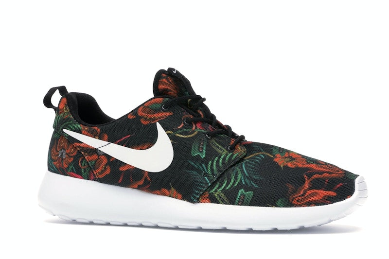 Nike Roshe Run Floral Print Total Orange