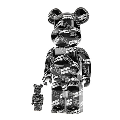 Bearbrick x Solebox Pattern 100% & 400% Set
