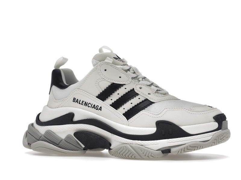 Balenciaga x adidas Triple S White Black (Women's)