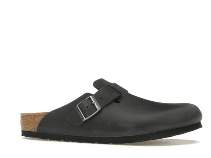 Birkenstock Boston Oiled Leather Black