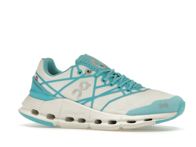On Running Cloudnova Z5 White Cyan (Women's)