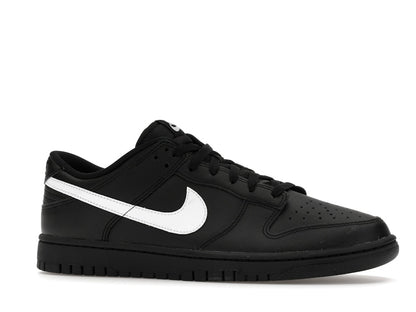 Nike Dunk Low Black White Swoosh
