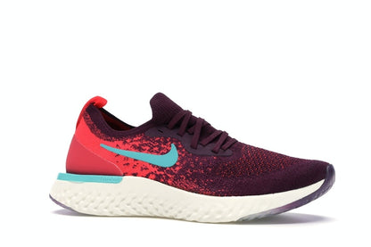 Nike Epic React Flyknit Bordeaux Hyper Jade (Women's)