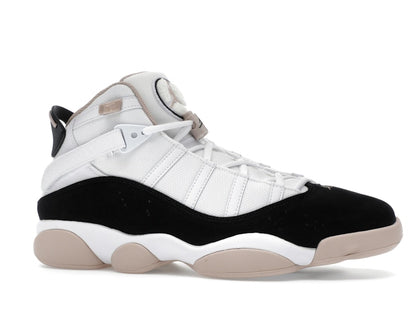 Jordan 6 Rings White Fossil Stone Black