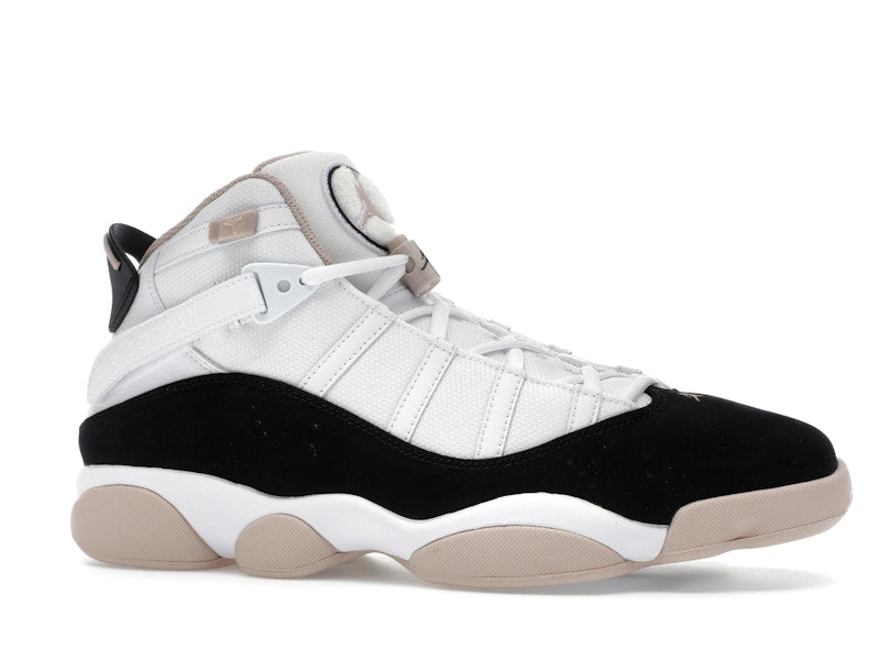 Jordan 6 Rings White Fossil Stone Black
