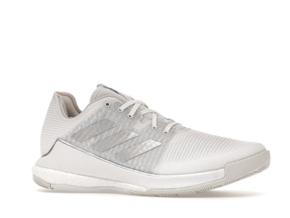 adidas Crazyflight Volleyball Cloud White Silver Metallic Grey One (Women's)