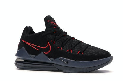Nike LeBron 17 Low Black Red Dark Grey
