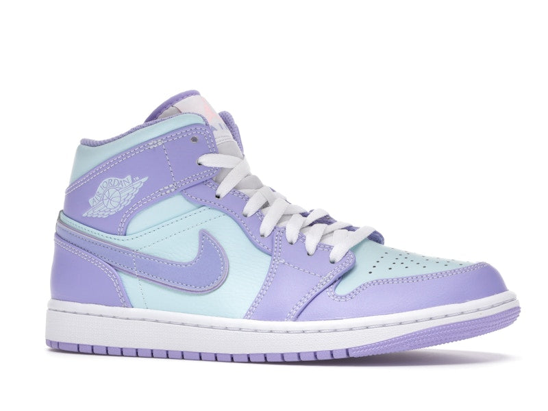 Jordan 1 Mid Purple Aqua