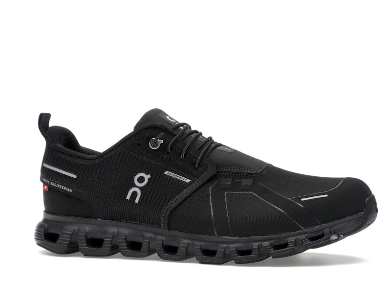 On Running Cloud 6 Waterproof All Black
