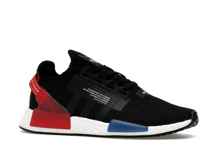 adidas NMD R1 V2 Black Red Blue