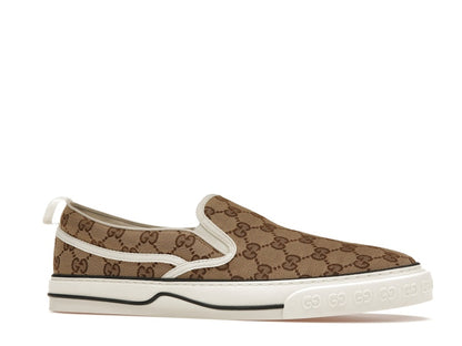 Gucci Tennis 1977 Slip On Beige Ebony
