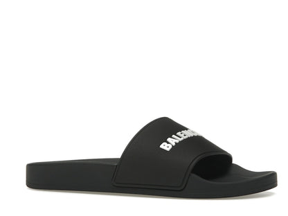 Balenciaga Pool Slide Black White (Women's)
