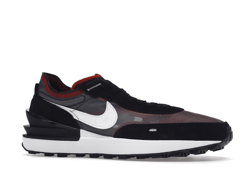 Nike Waffle One SE Black Sport Red