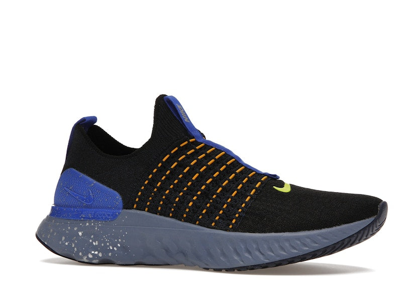Nike React Phantom Run Flyknit 2 Black Hyper Royal