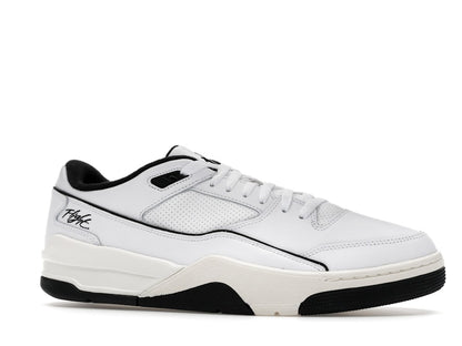 Jordan Flight Court White Sail Black