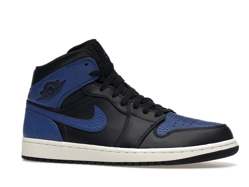 Jordan 1 Mid Obsidian Game Royal
