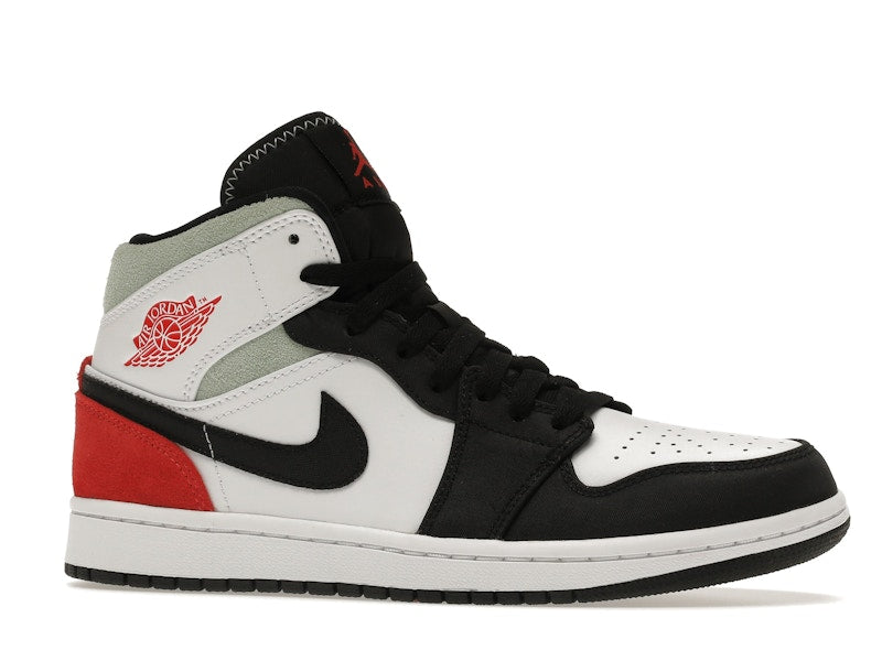 Jordan 1 Mid SE Red Black Toe