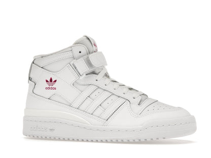 adidas Forum Mid White Shock Pink (Women's)