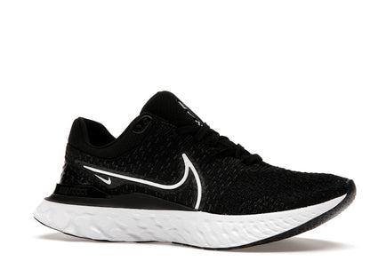 Nike React Infinity Run Flyknit 3 Black White