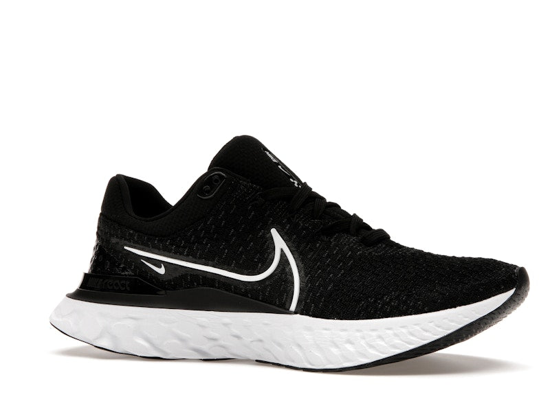 Nike React Infinity Run Flyknit 3 Black White