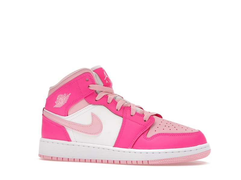 Jordan 1 Mid Fierce Pink (GS)