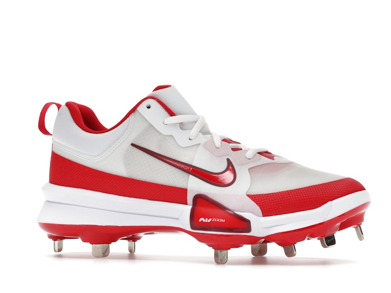 Nike Force Zoom Trout 9 Pro White Team Red University Red