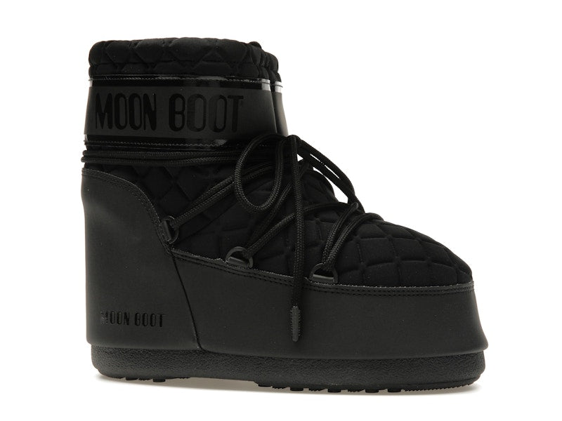 Moon Boot Icon Quilt Low Boot Sigma Black