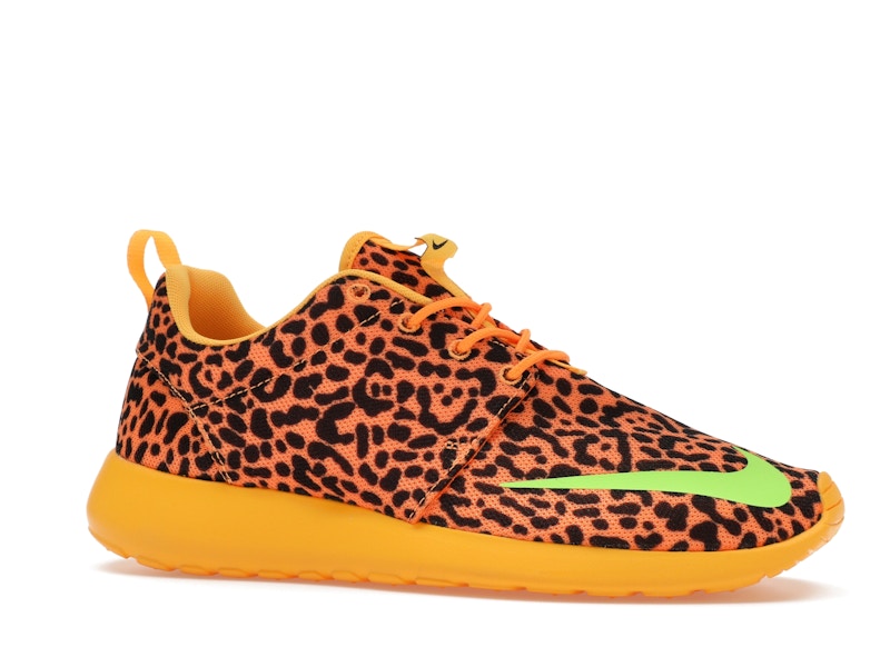 Nike Roshe Run Orange Leopard