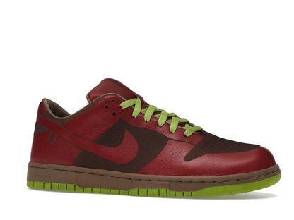 Nike Dunk Low 1-Piece Laser Varsity Red Chartreuse
