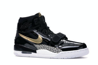 Jordan Legacy 312 Black Gold Patent