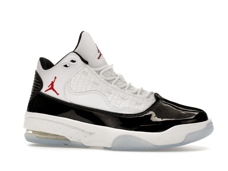 Jordan Max Aura 2 White Black Gym Red