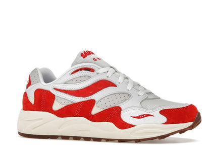 Saucony Grid Shadow 2 Ivy Prep White Red