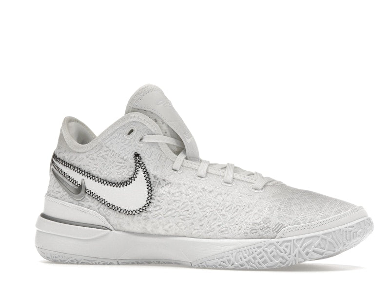 Nike Zoom LeBron NXXT Gen White Metallic Silver