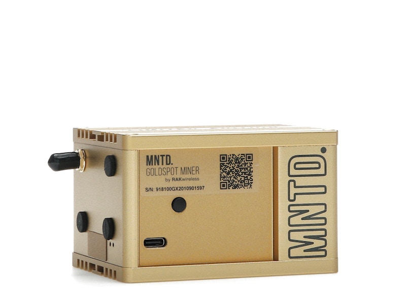 MNTD Helium Goldspot Miner (Limited Edition) 915 MHz US Plug