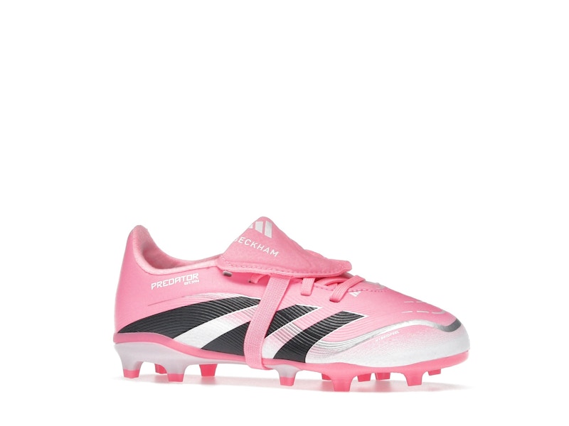 adidas Predator League Fold-Over Tongue FG/MG David Beckham Beam Pink (Kids)