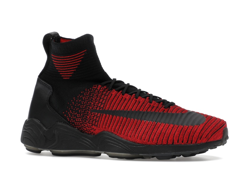 Nike Mercurial XI Flyknit University Red Black