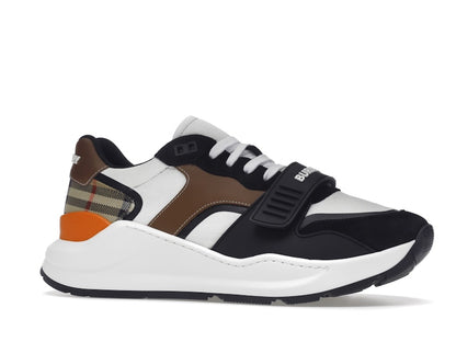Burberry Regis Black Archive Beige Brown White