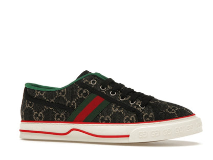 Gucci Tennis 1977 GG Logo Black Multi