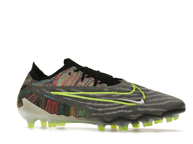 Nike Gripknit Phantom GX Elite Fusion FG Black White Blue Glow Volt