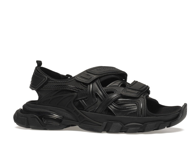 Balenciaga Track Sandal Black