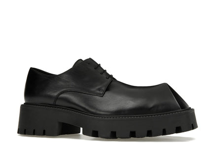 Balenciaga Rhino 25mm Derby Black Calfskin