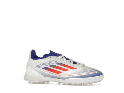 adidas F50 League Turf Cloud White Solar Red Lucid Blue (GS)