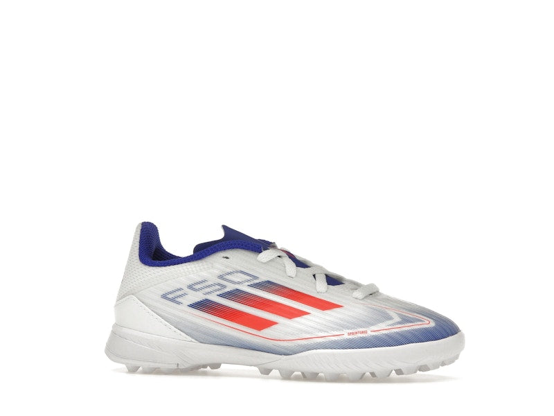 adidas F50 League Turf Cloud White Solar Red Lucid Blue (GS)