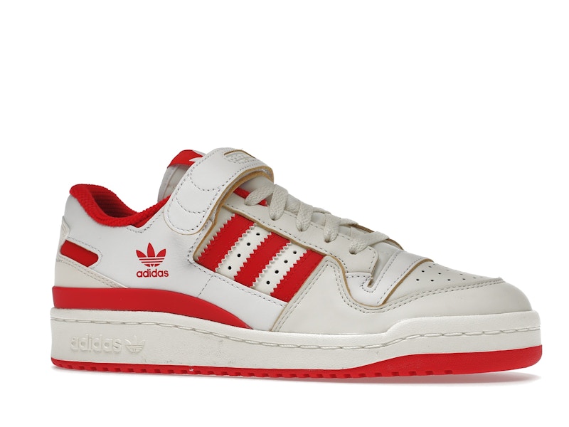 adidas Forum 84 Low Off White Vivid Red Footwear White (Women's)
