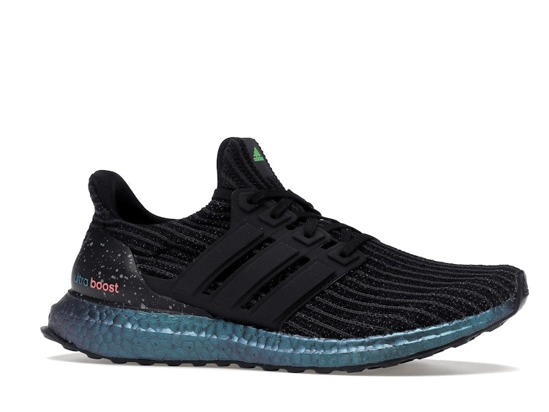 adidas Ultra Boost Black Green Zest