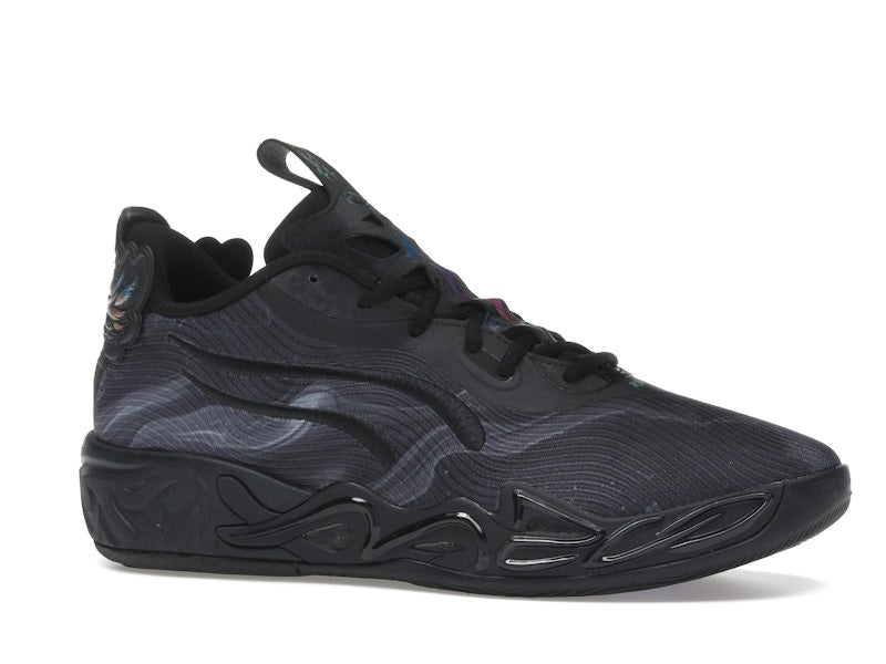 Puma LaMelo Ball MB.04 Lo Team Black Dark Amethyst