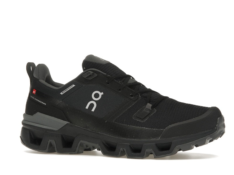 On Running Cloudwander Waterproof Black Eclipse